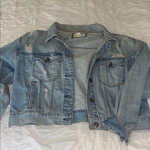Light wash Jean Jacket - Forever 21 Classic Denim